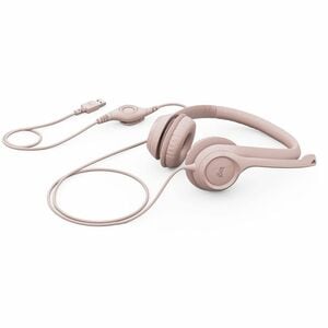 USB Digital Headset - Rose, PC Microphone Combo, Business Accessory