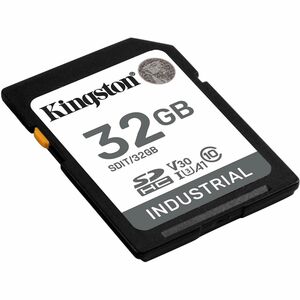 32GB Industrial SDHC Memory Card, C10, U3, -40C to 85C