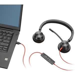 USB-C Wired Headset with Poly BW 3320