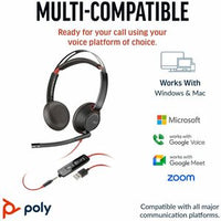 USB-C HS +3.5mmP +USB-C/A PC Headset/Microphone Combo, Business Accessories