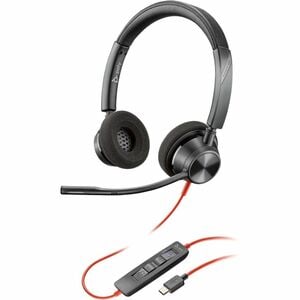 USB-C Stereo Headset with Microphone, PC and Business Compatible