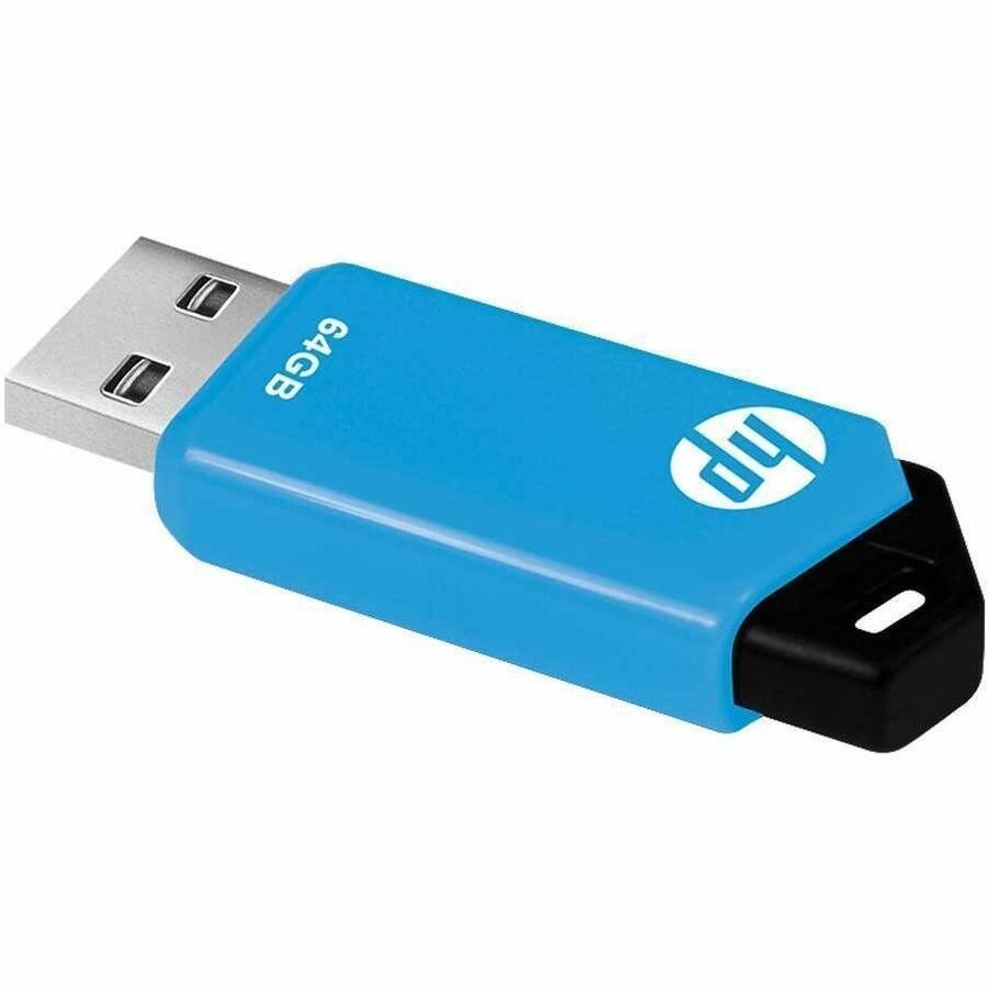 64GB V150W USB2.0 Flash Drive Capless Durable Retractable Slide Key Ring
