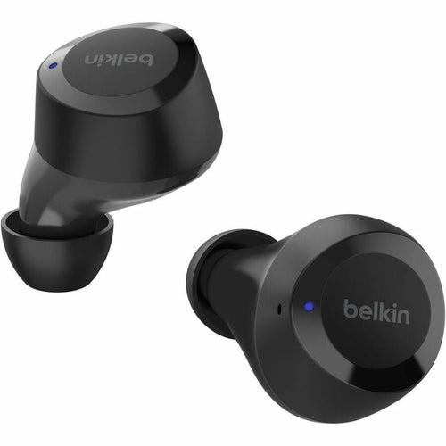 Headphones - Belkin BOLT True Wireless Headphones Bluetooth 5.2 28hr Long Battery Life 6mm Drivers