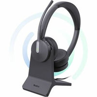 Dual Teams Wireless Headphones with USB-A for VOIP