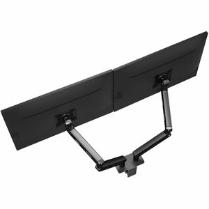 Dual Monitor Desk Arm, Silver