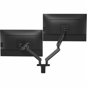 Dual Monitor Desk Arm, Silver