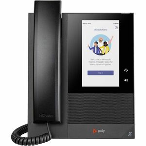 POLY CCX 400 MS POE-E IP Phone with Voice Over IP Software