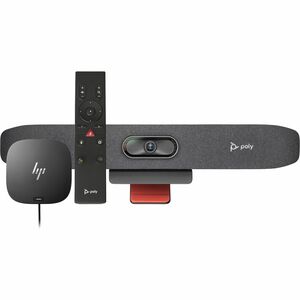 R30 Poly with BT Remote and USB-C Dock G5 Video & Audio Conferencing Equipment