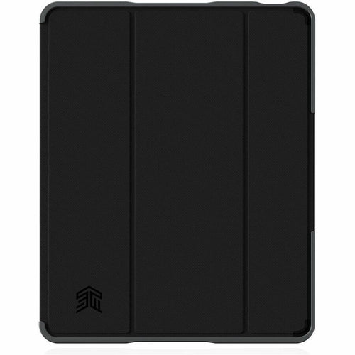 Stm - Stm DUX PLUS iPad Air 13th - Drop-Tested, Pencil Charging, Magnetic Closure - Black Tablet