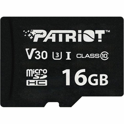 Patriot memory - Patriot memory 16GB MICRO SDHC V30 Memory Card for Cameras