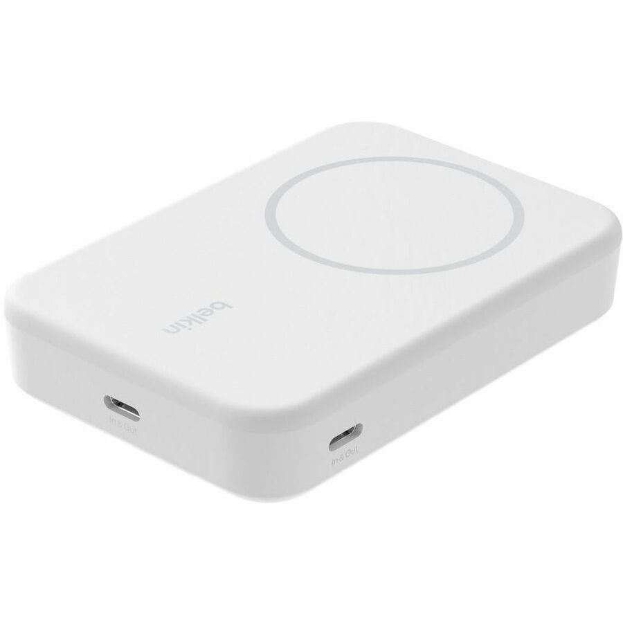 BOOSTCHARGE 10K 15W Qi2 Wireless Power Bank White