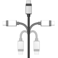 Ultra Fast + USB-C to USB 2.0 Bendable Charger Cable