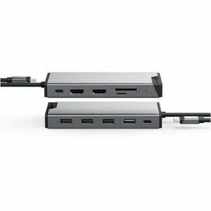 12-IN-1 Triple Display Compact Dock USB-C/A Adapter