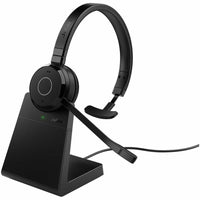 Evolve 65 TE Link 390a MS Mono Wireless Headset Dual Bluetooth 16hr Talk - Computer Conferencing Multimedia