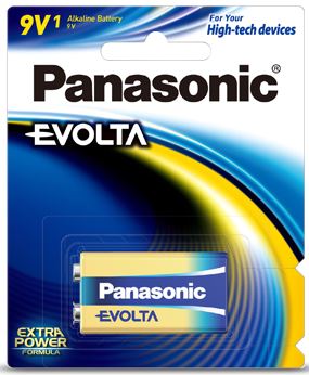 Evolta 9V Alkaline Battery 1 Pack