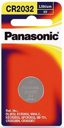 CR2025 3V 165mAh Lithium Coin Cell Batteries 2 Pack
