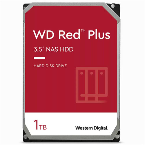 Storage - Western digital Red Plus 1TB Intellipower 64MB SATA3 NAS HDD