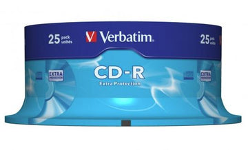 CD-R 700MB 52x 25 Pack Spindle Media