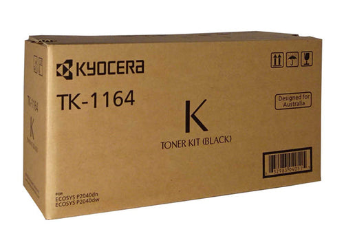 Kyocera - Kyocera TK-1164 Black Toner Cartridge for Kyocera P2040dn P2040dw