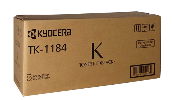 TK-1184 Black Toner for M2635dn M2735dw ~3,000 Pages Printer