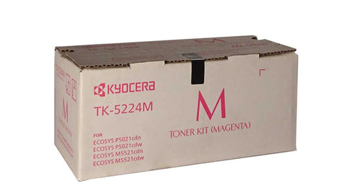 Kyocera - Kyocera TK-5224M Magenta Toner for M5521 P5021 1200 Pages Yield