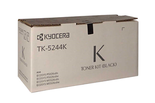Kyocera - Kyocera TK-5244K Black Toner for M5526 P5026 ~4,000 Pages