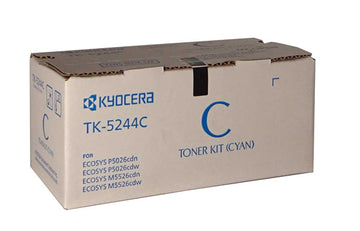 TK-5244C Cyan Toner for M5526 P5026 ~3,000 Pages Toner