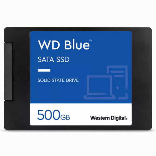 Internal Solid State Drives (SSD) - Western digital WD Blue SATA3 3D SSD 500GB 560MB/s Read 530MB/s Write 2.5" Internal Solid State Drive