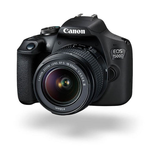 Canon - Canon 1500D 24.1MP CMOS WiFi NFC 3fps DSLR Camera