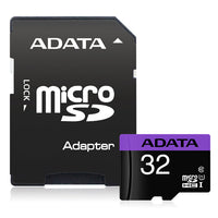 Premier microSDHC UHS-I 32GB 10 Speed Class 50/10 MB/s Card with Adapter
