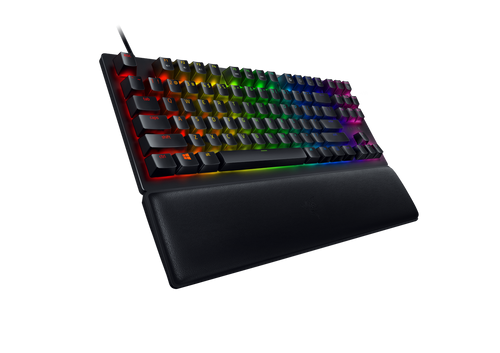 Components - Razer Huntsman V2 TKL Clicky Purple Switch Gaming Keyboard