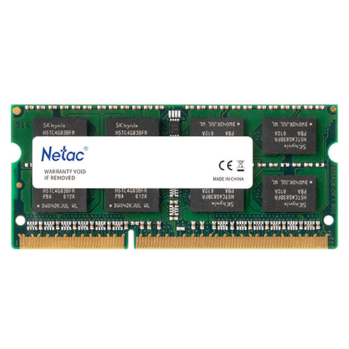 Netac - Netac NTBSD3N16SP-04 4GB DDR3L-1600 11-11-11-28 SoDIMM RAM