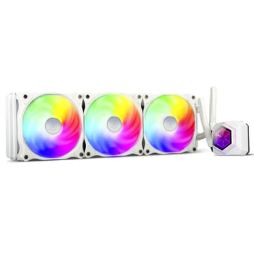 PF360W-ARGB-V2 White Liquid Cooler Triple Fan