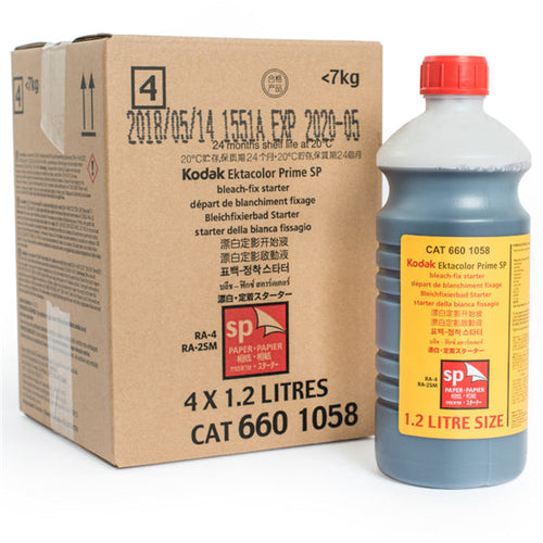 Kodak - Kodak Ektacolor Bleach Fix Starter 1.2L (Box of 4) Solution Bottles