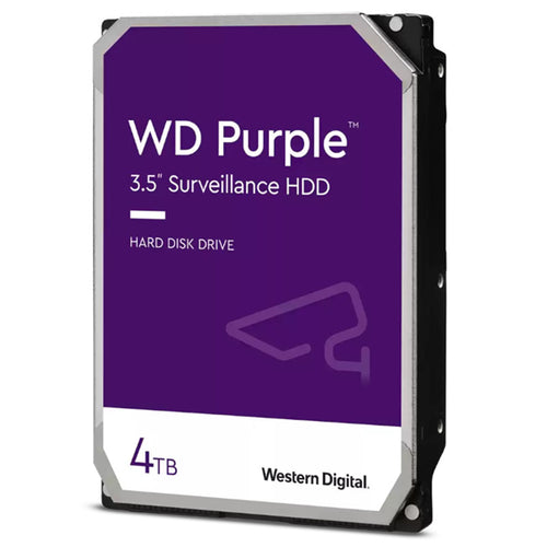 Storage - Western digital 4TB SATA 3.5" 6Gb/s 64MB Surveillance HDD