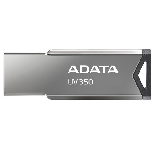 Components - Adata UV350 128GB USB3.2 Silver Flash Drive