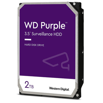 WD Purple 3.5" 2TB 5400rpm 64MB Surveillance HDD