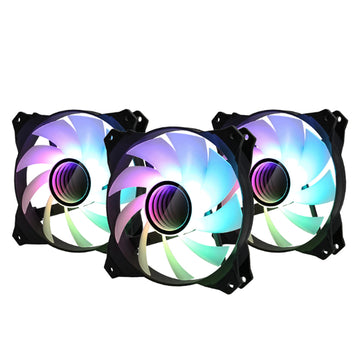 ZM-IF120A3 3x ARGB 120MM Infinity FANS Controller ARGB Sync Silent Operation Fan