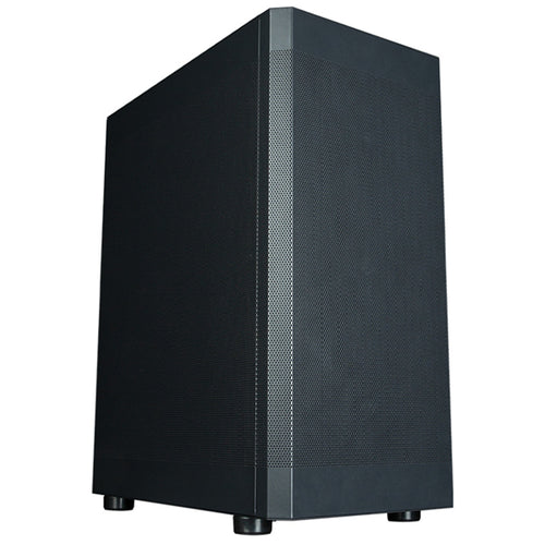 Zalman - Zalman I4 ATX Mid Tower Case Black 6x120mm Fans Full Mesh Design Combo Drive Slots