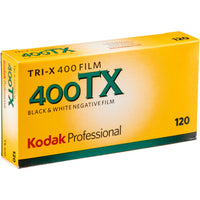 Tri-X 400 ISO 120 B&W 5 Pack Film