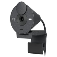 Brio 300 Graphite 1080p Auto Light Correction Noise-Reducing Mic Webcam