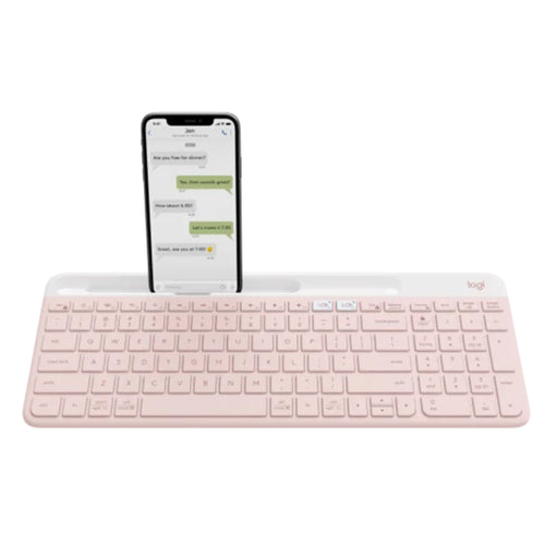 Components - Logitech K580 Multi-Device Wireless Keyboard Rose