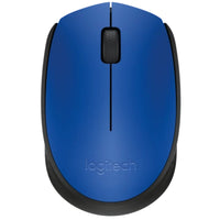 M171 Wireless Blue Optical Mouse Nano USB 12-Month Battery Life(Mouse)