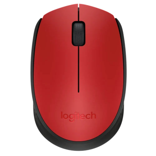 Components - Logitech M171 Wireless Red Mouse 3 Buttons Nano Receiver