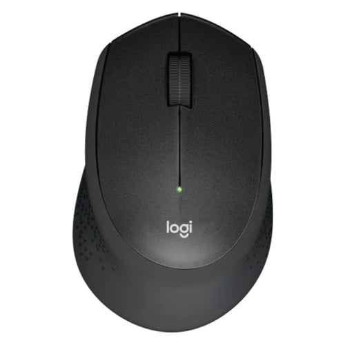 Components - Logitech M331 Silent Plus USB Wireless Mouse Quiet Click Sound Black Mouse