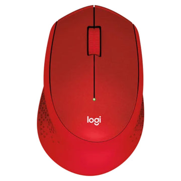 M331 Silent Plus Red USB Wireless Mouse