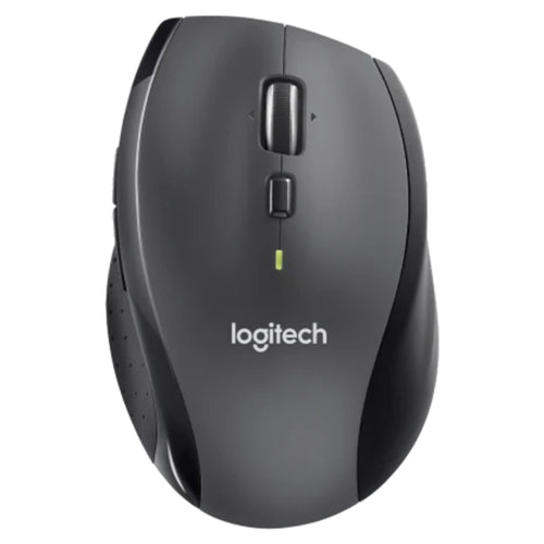 Components - Logitech M705 Marathon Wireless Laser Mouse for USB, Black Nano Receiver, 1000dpi