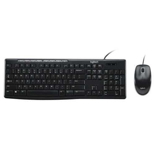 Components - Logitech MK200 Wired USB Keyboard and Mouse Desktop Kit