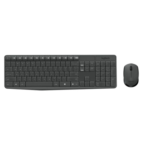 Components - Logitech MK235 Wireless Keyboard and Mouse Desktop Kit with Nano USB Receiver, Full Size