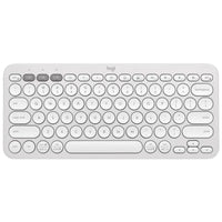 Pebble Keys 2 K380S Wireless Compact Keyboard Bluetooth White